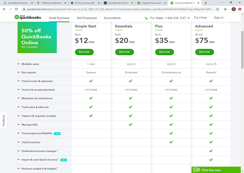 are there different versions of quickbooks online for windows and mac